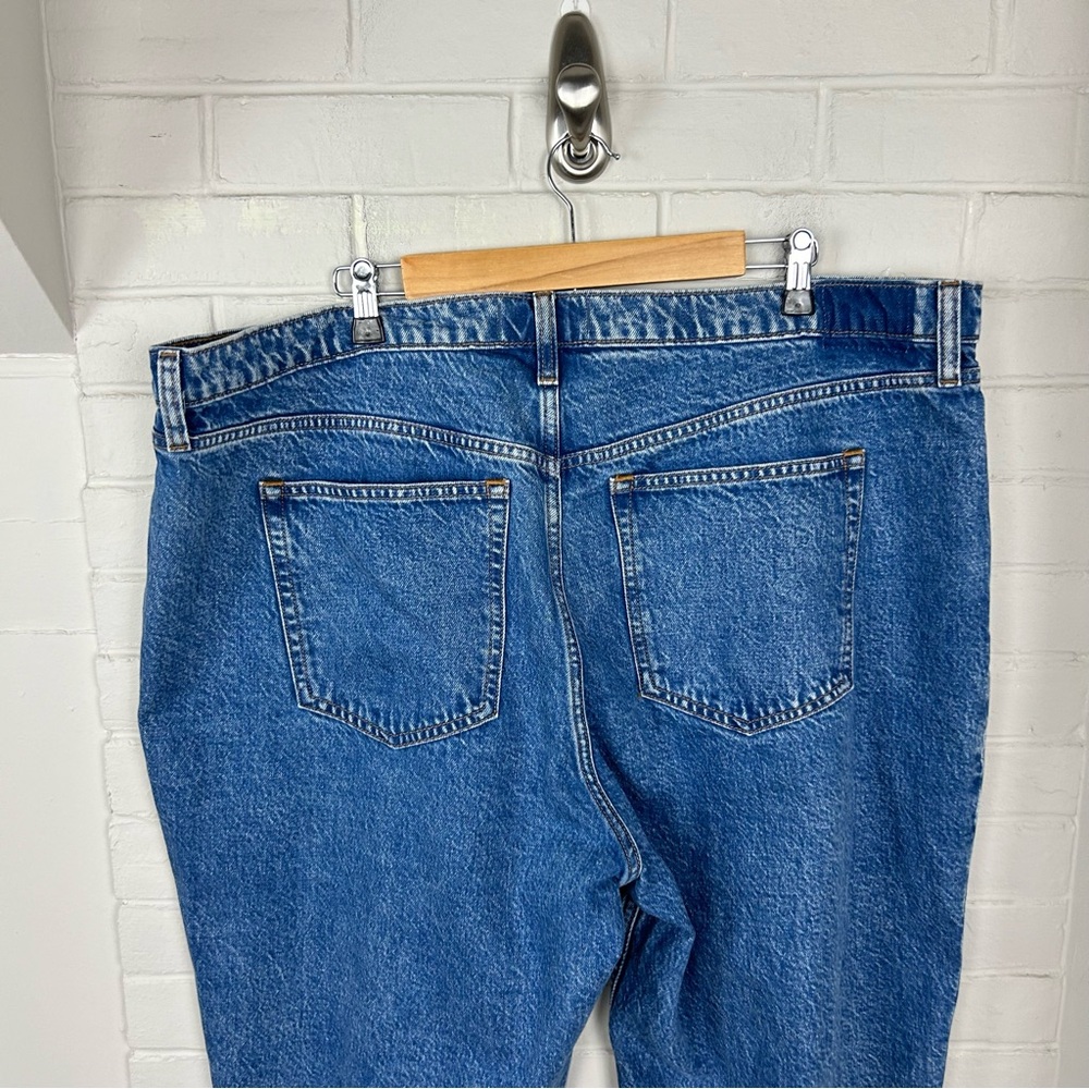 Abercrombie & Fitch Plus Size The Loose High Rise Jeans Size 35/20 Short - Picture 9 of 10